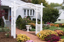 pergolas and arbors at Leisure World